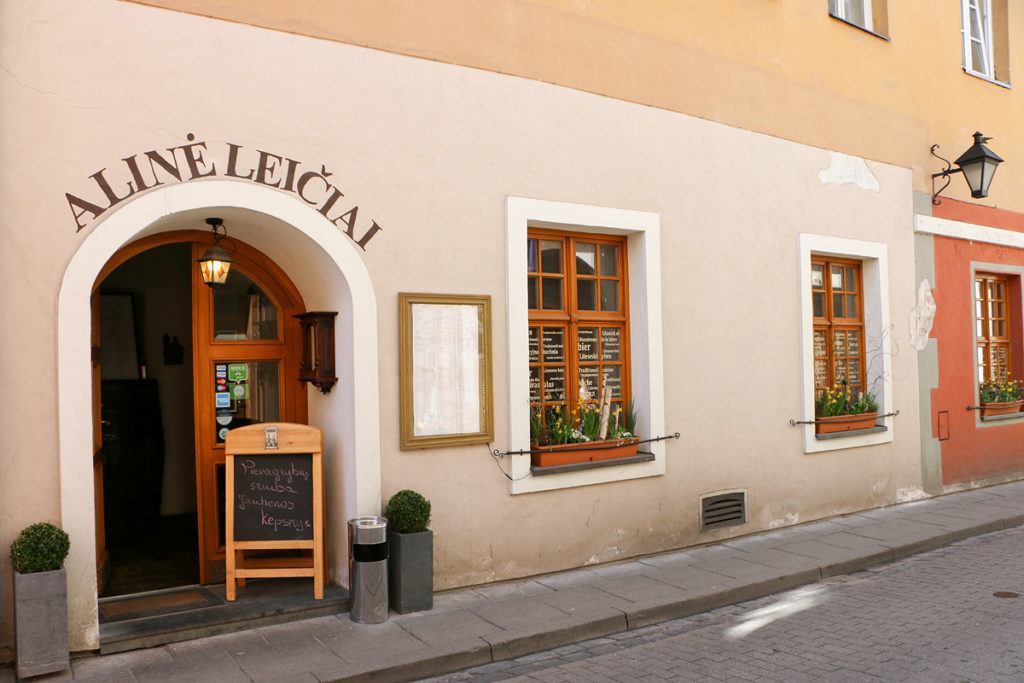 Restaurant Alinė Leičiai Vilnius