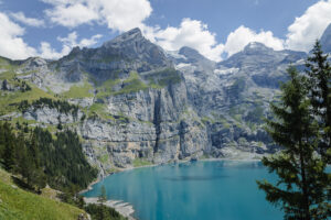 Oeschinensee Imposante Panorama Wanderung In Kandersteg