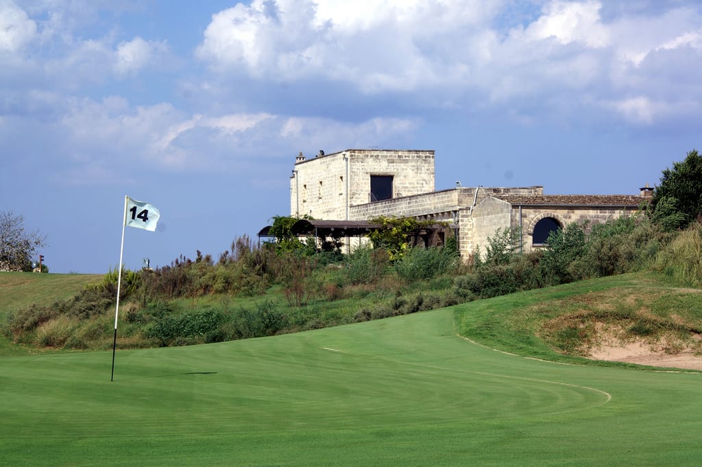 Acaya Golfplatz Apulien