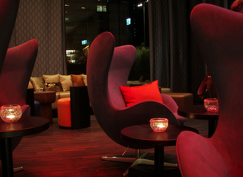 Lounge Sessel im Renaissance Zürich Tower Hotel