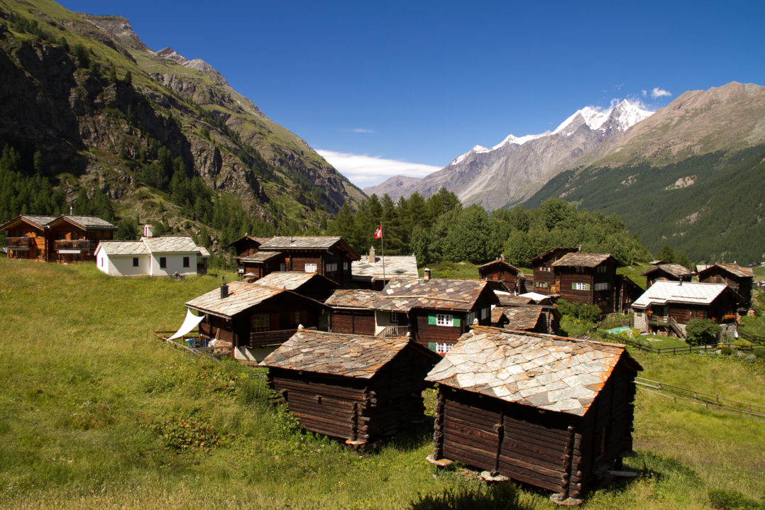 Weiler zwischen Furi und Zermatt