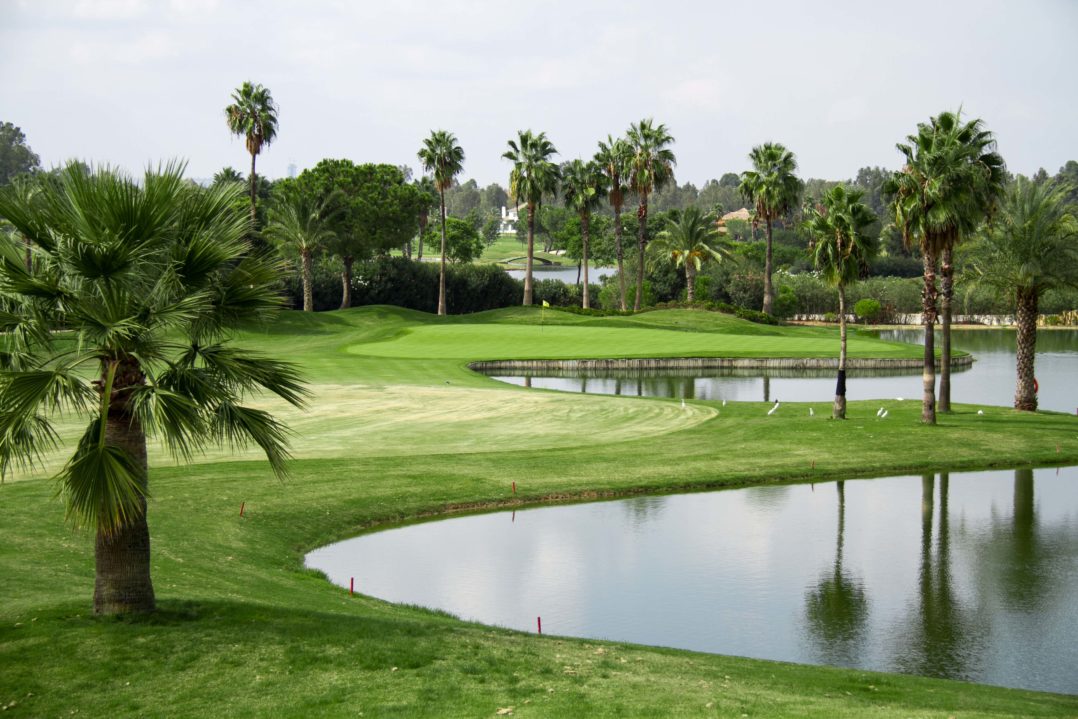 Königlicher Golfplatz südlich von Sevilla