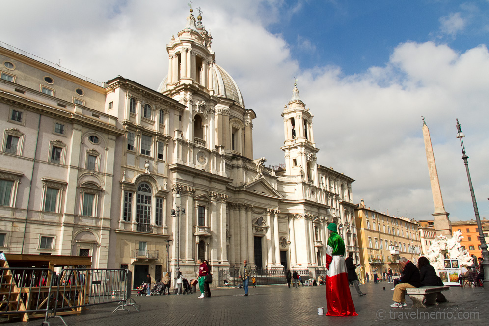 Kirche Sant´Agnese in Agone Piazza Navona Rom