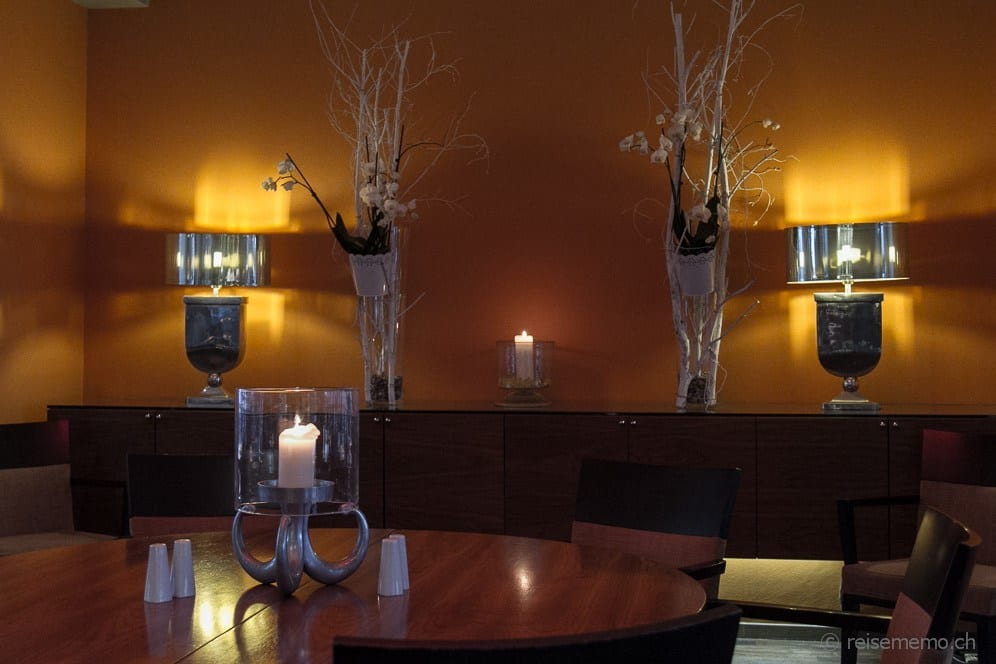 Restaurant Dekoration im Moevenpick Hotel Hamburg