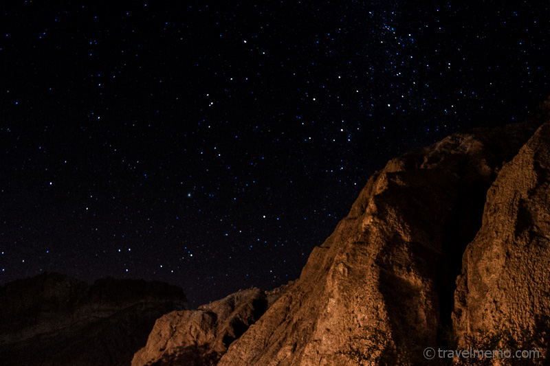 Sternenhimmel über der Atacama Wüste