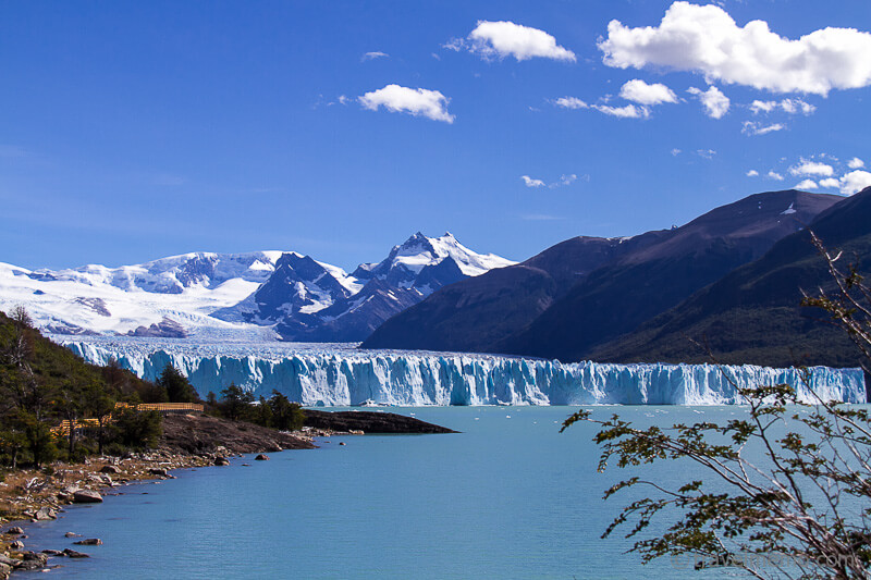 Perito Moreno Gletscher von den Balconys aus gesehen