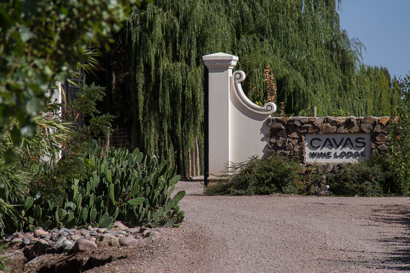 Tor zum Anwesen Cavas Wine Lodge Mendoza