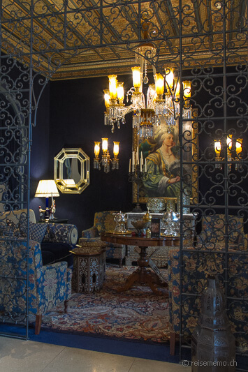 Orientalischer Salon im Grand Hotel du Lac Vevey