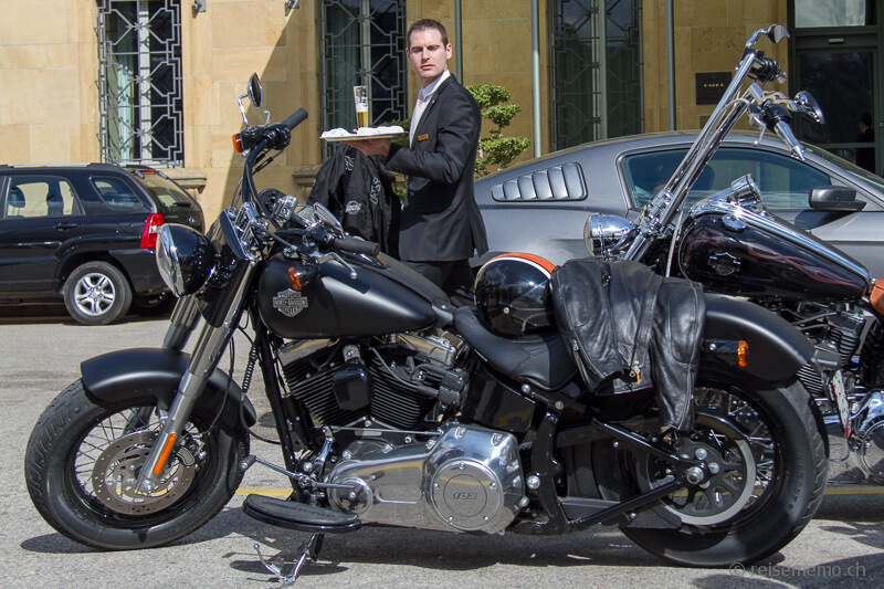 Harley-Davidson Tour ins Hotel Beau Rivage Neuenburg