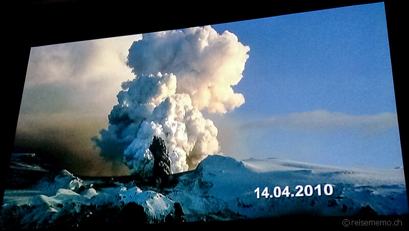 Ausbruch des Vulkans Eyjafjallajökull oder kurz E15