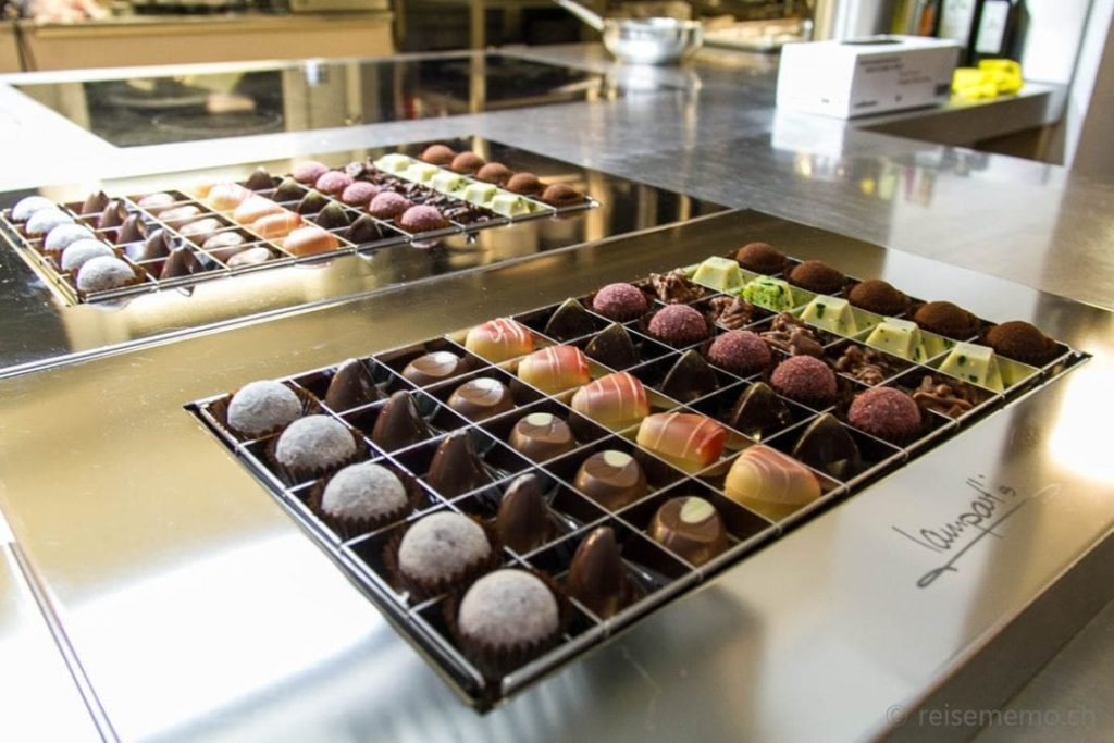 Edle Pralinenauswahl