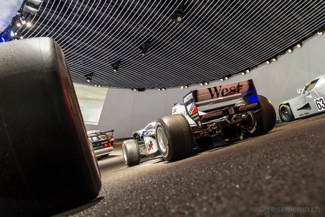Formel-1 Silberpfeile im Mercedes-Benz Museum