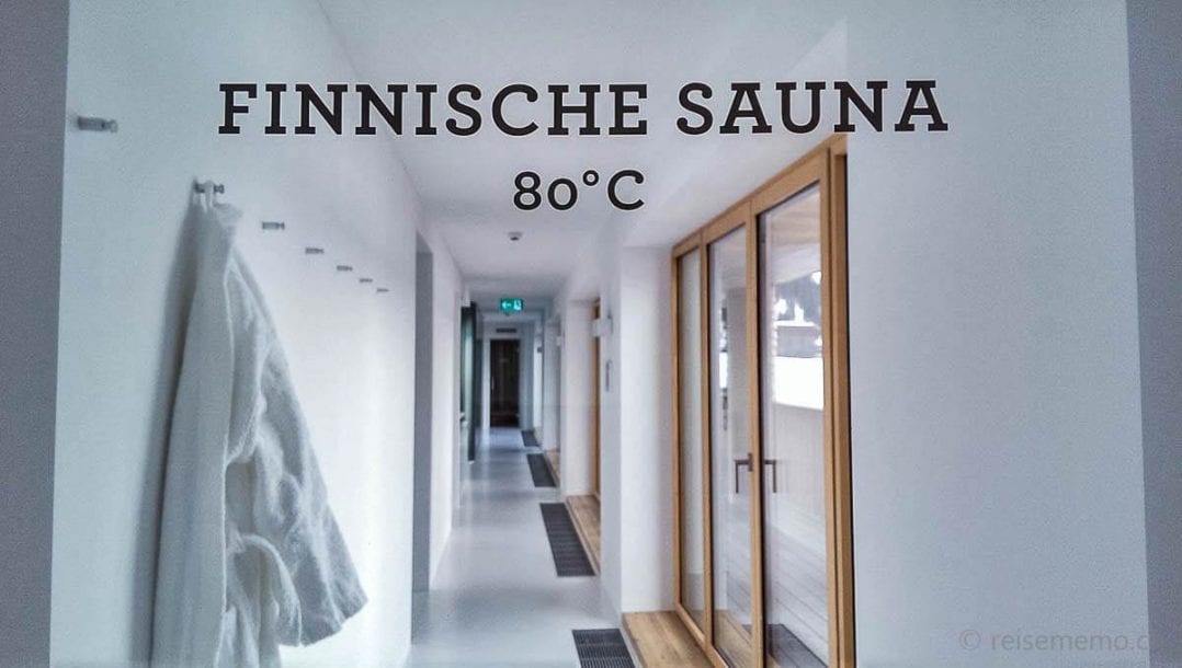 Finnische Sauna im Wellness des Bestzeit Parpan