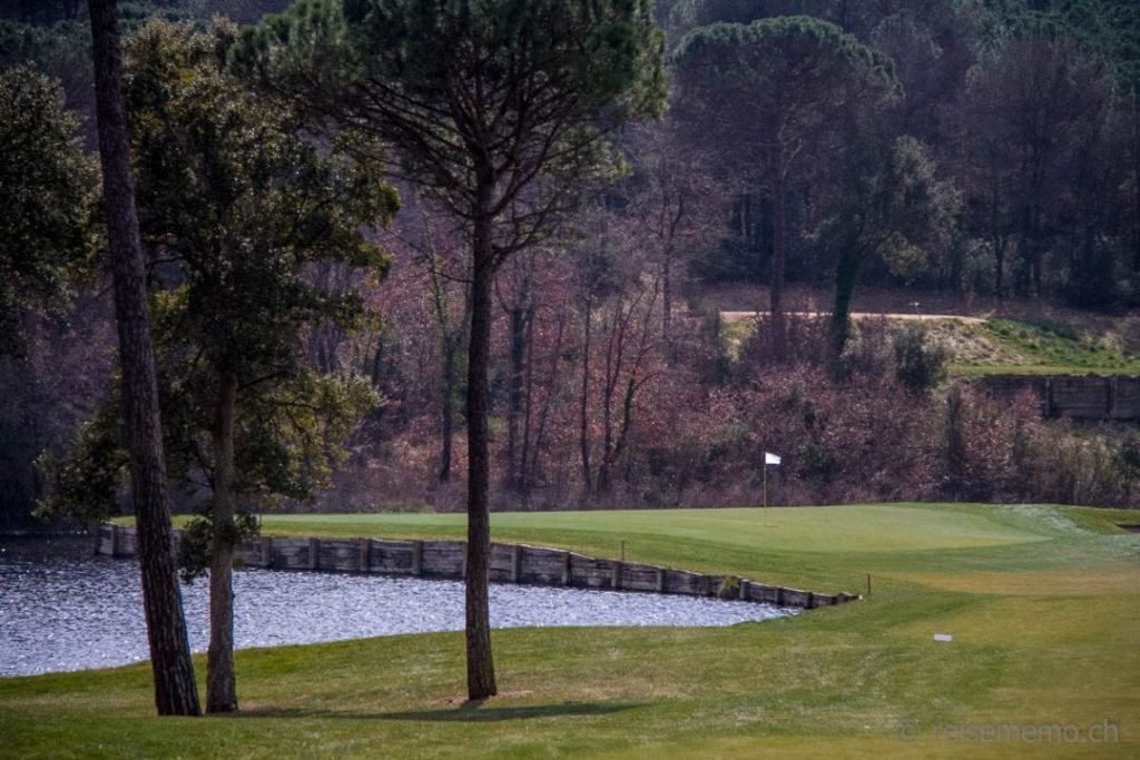 Fairway und Green 3 des Stadium Courses