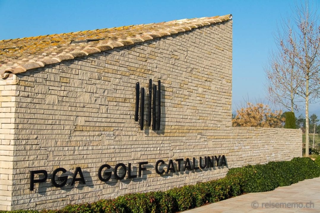 Klubhaus des PGA Catalunya Golfplatzes