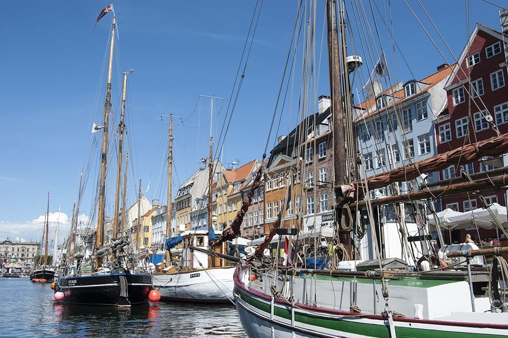 Schiffe in Nyhavn