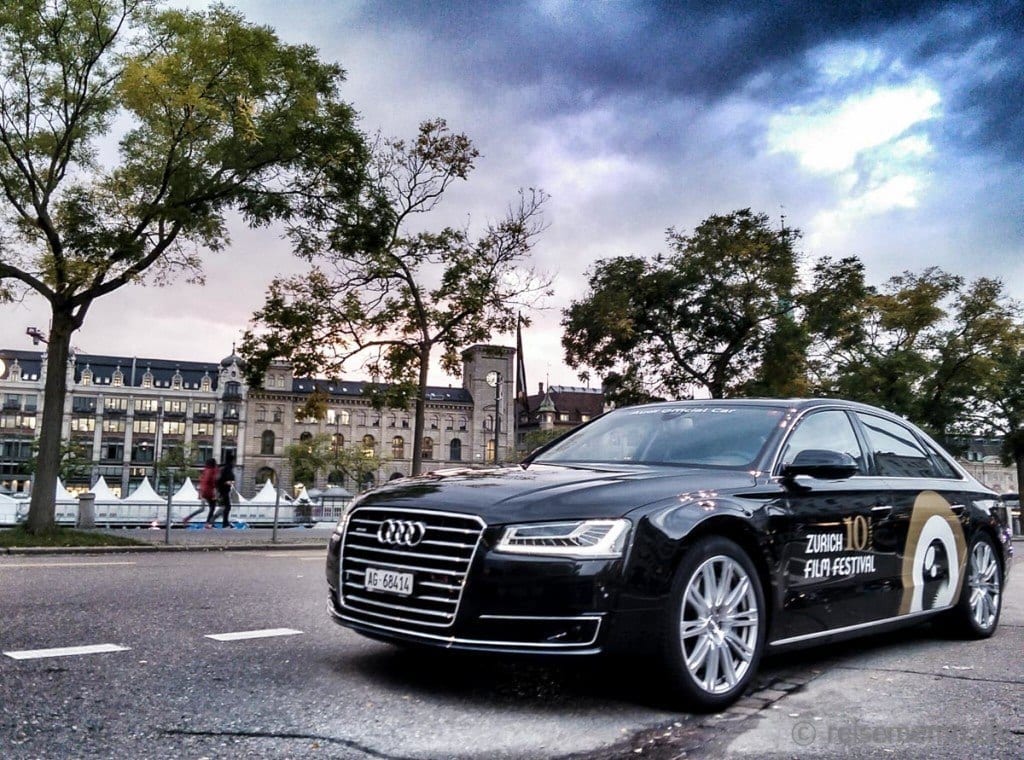 Audi als Sponsor der Limousinen am ZFF