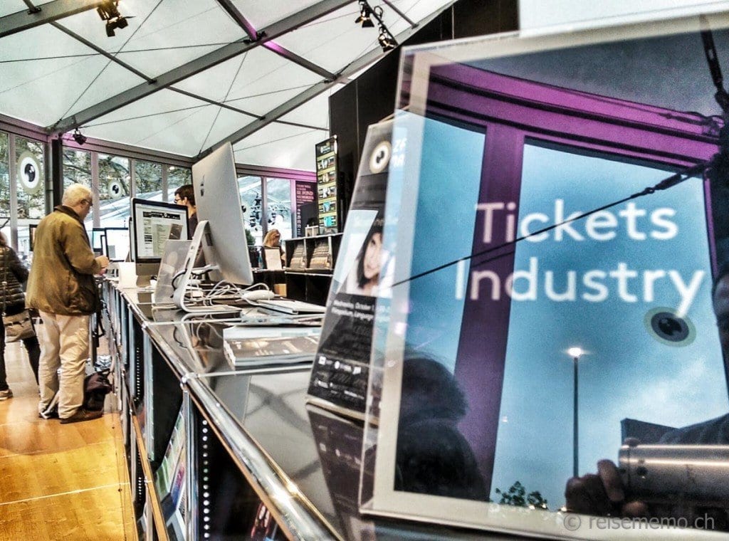 Ticketschalter Zuerich Film Festival bei Reisememo