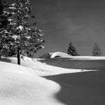 Erdhaus Winterlandschaft bei Reisememo