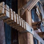 Holzbalken Baechlihof bei Reisememo