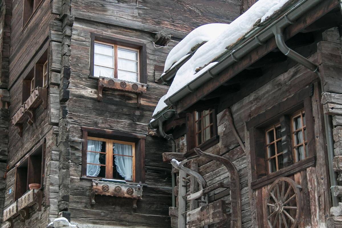 Altes Bauernhaus in Zermatt