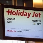 Erstflug HolidayJet Germania