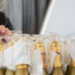 Prosecco Erstflug HolidayJet Germania
