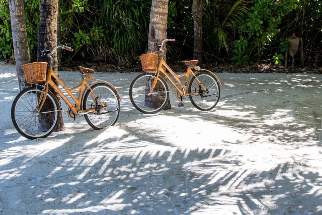 Bikes Gili Lankanfushi bei Reisememo
