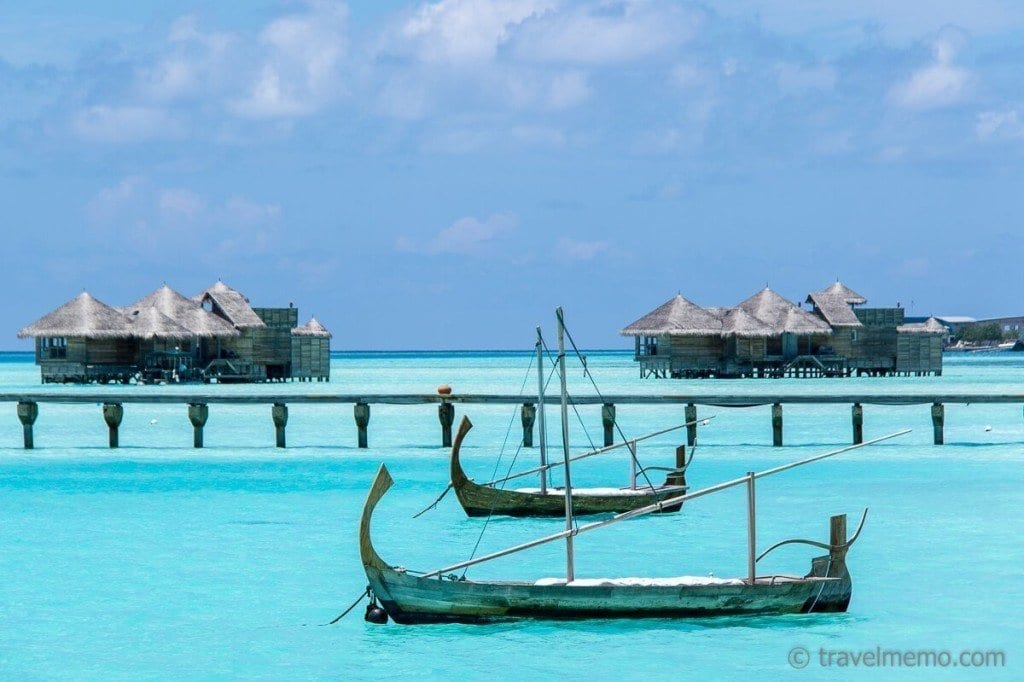 Dhoni sailboats Gili Lankanfushi bei Reisememo