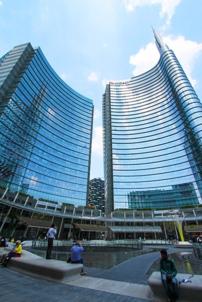 Drei Reisetipps für Mailand 11 IMG 2697 UniCredit Piazza Gae Aulenti Milano bei Reisememo