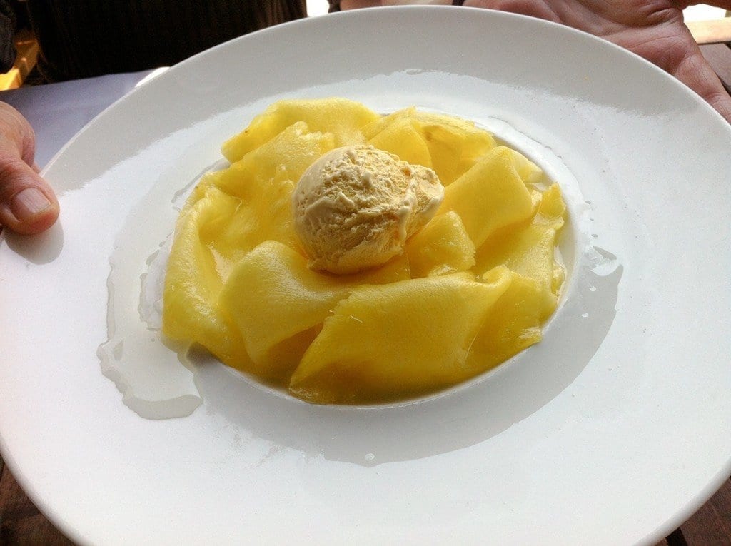 Drei Reisetipps für Mailand 28 IMG 7740 carpaccio di ananas il montalcino milano bei Reisememo