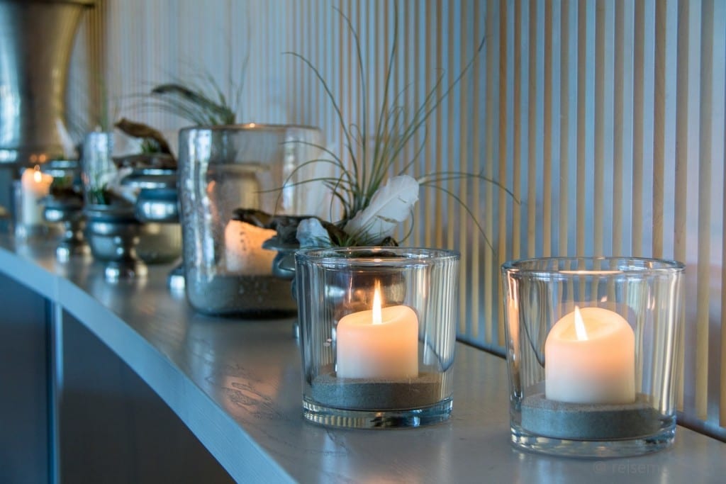 A ROSA Sylt Kerzen Dekoration bei Reisememo