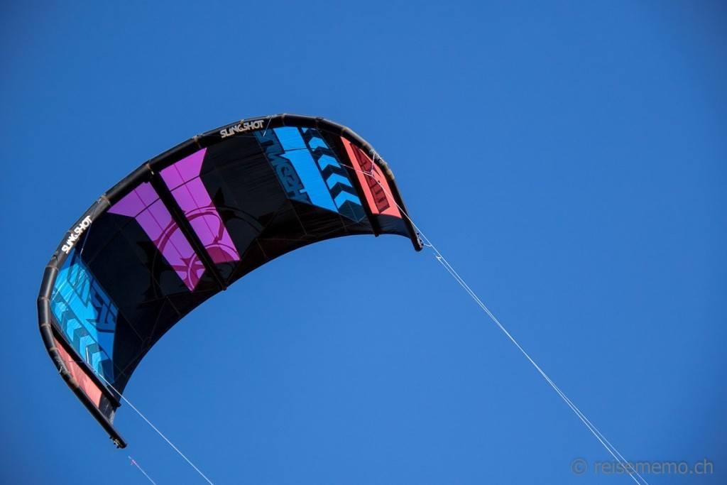 Kitesurfer Schirm Sylt Ellenbogen bei Reisememo