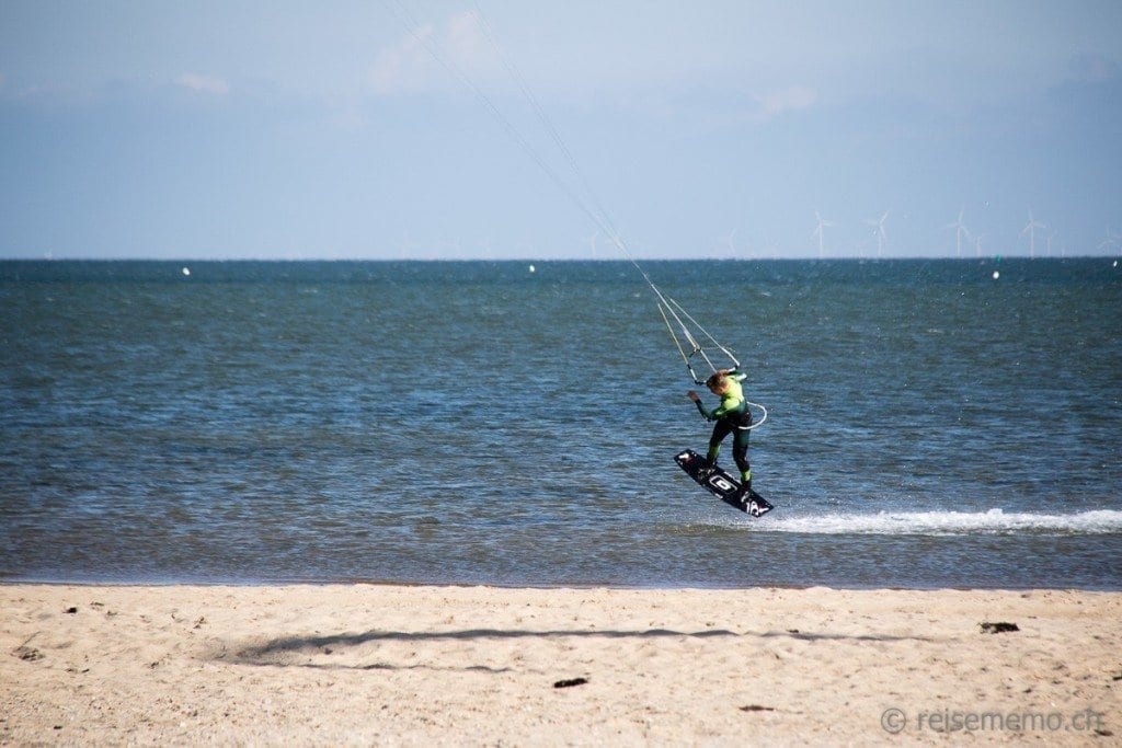 Kitesurfer Sylt Ellenbogen bei Reisememo