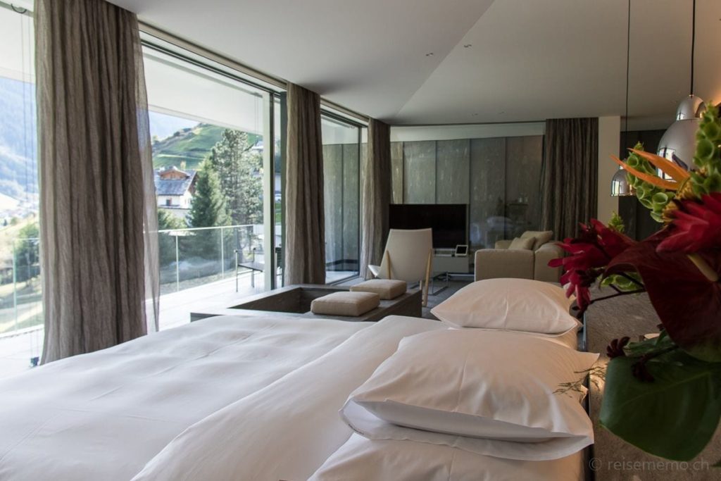 Hotelbett Kengo Kuma Suite