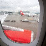erstflug holidayjet zuerich kloten A319 6A ausblick swiss bei Reisememo