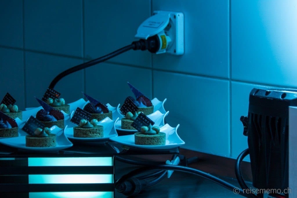 Dessertbuffet der Küchenparty