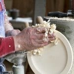 Die blauen Schürzen aus dem Sarntal 10 IMG 0474 Drechslerei Fritz Sarnthein bei Reisememo