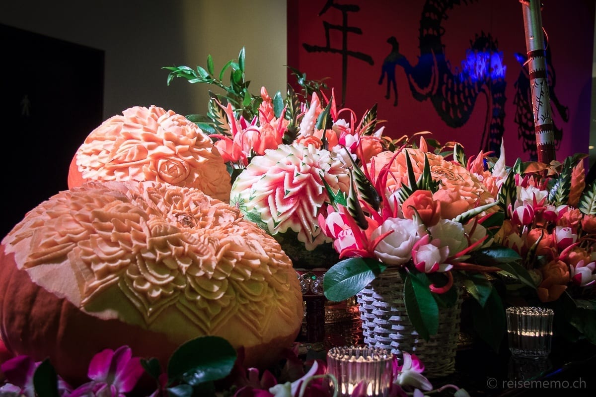 Dekoration am Asian Food and Culture Festival