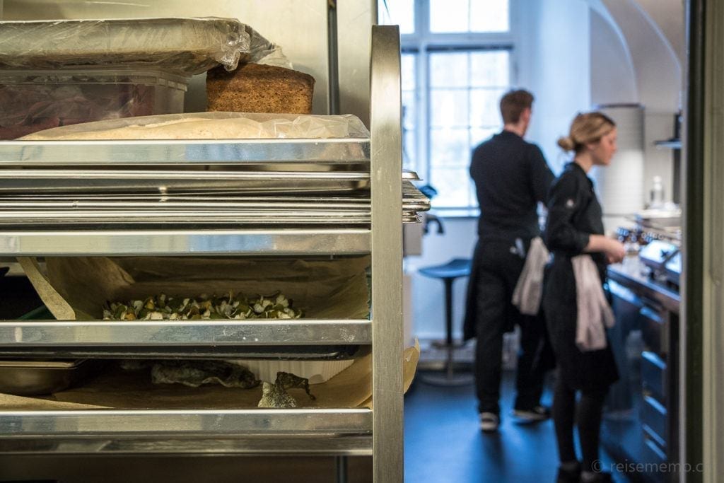 Andreas Caminadas Köche bei der Arbeit