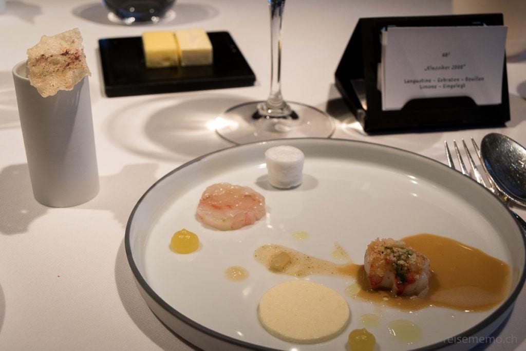 Caminadas Klassiker von 2008: Langustine an Limone