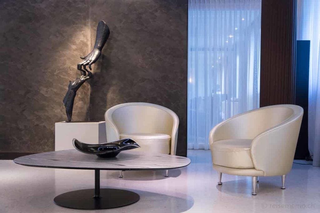 Château d'Ouchy - ein Wochenende als Prinzessin 11 Skulptur Château d'Ouchy