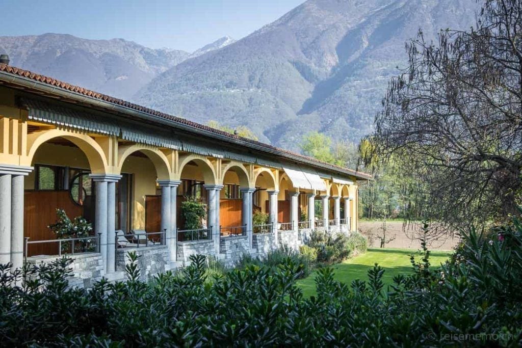 The Living Circle - die Schweizer Boutique Hospitality Marke 21 Retreat Loggia Suiten Hoteltrakt Castello del Sole bei Reisememo