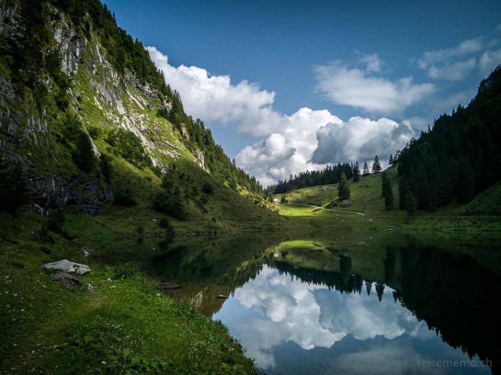 Talalpsee Wanderung Filzbach Habergschwaend 15 bei Reisememo
