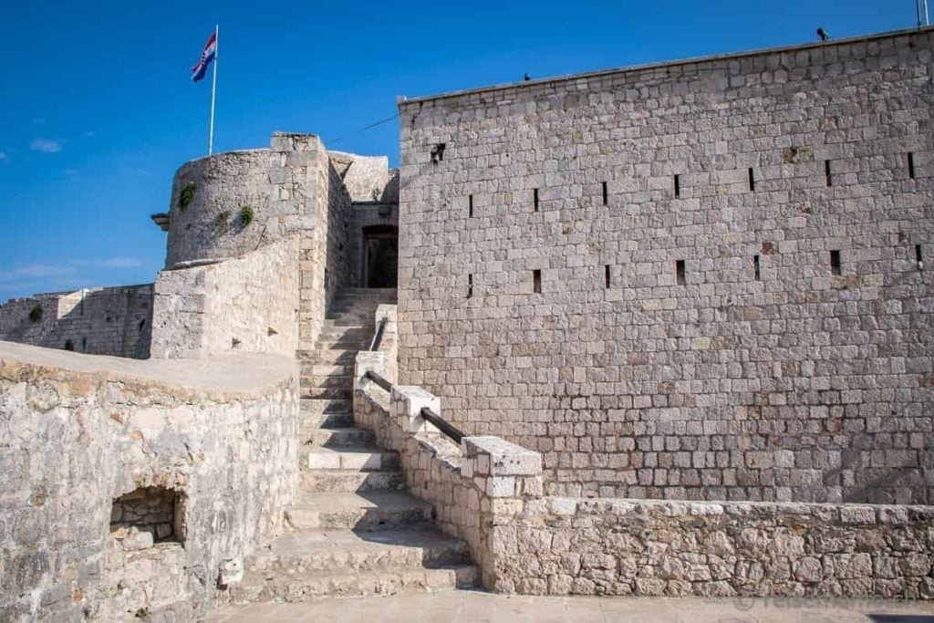 Festung Spanjola Hvar Kroatien
