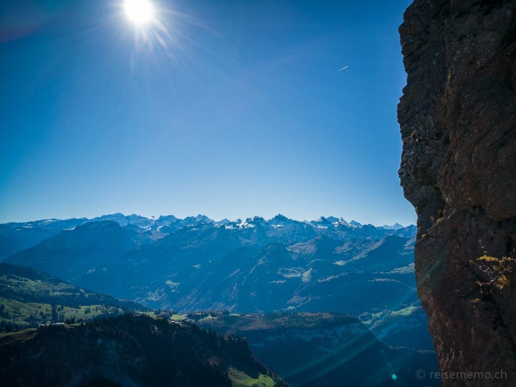 Grosser Mythen - über 47 Kehren zum Gipfel 17 Aussicht grosser Mythen