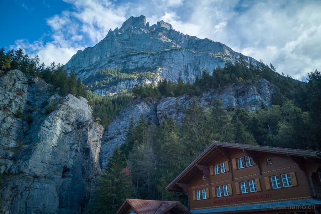 Gletscherschlucht Grindelwald – Wasser, Felsen und ein Spinnennetz! 16 Gletscherschlucht Grindelwald