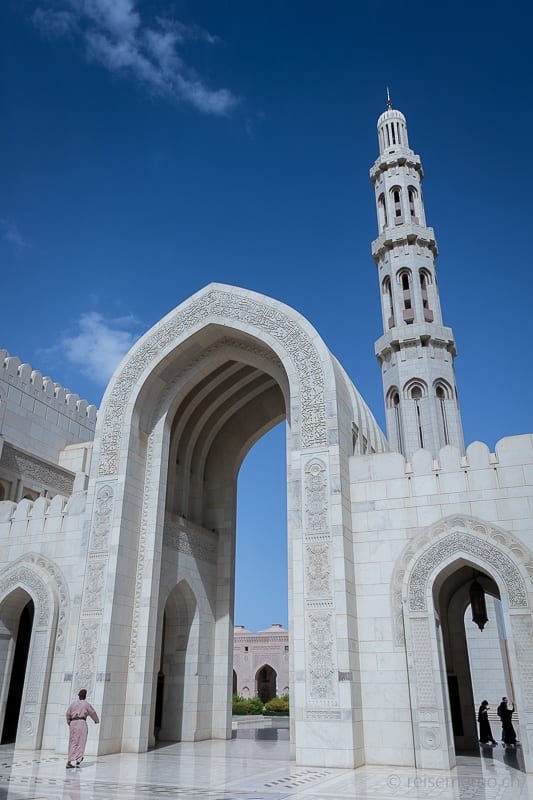 Sultan Qaboos Moschee Muscat