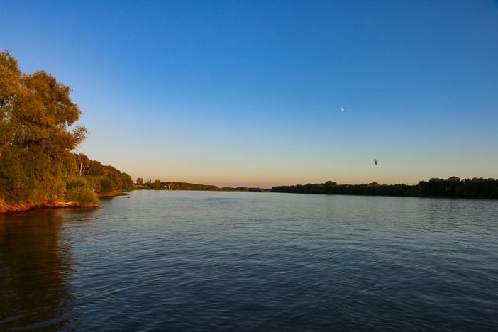 Sonnenuntergang Donaudelta Rumänien