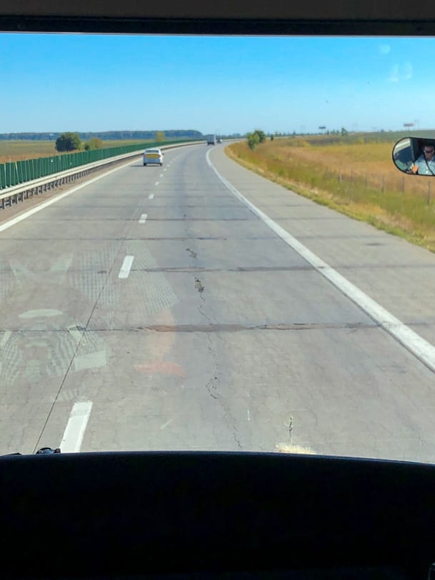 Autobahn in Rumänien